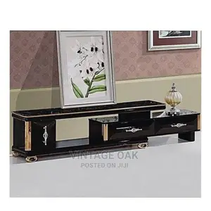 Classic 1.5metre Adjustable Tv Stand With Storage Cabinets.