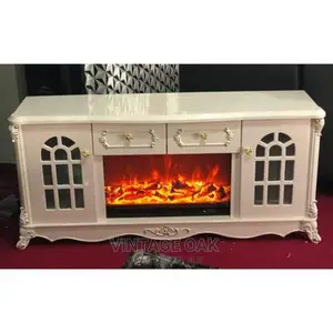 Classic 1.2metre Fireplace Tv Stand With Storage Spaces.