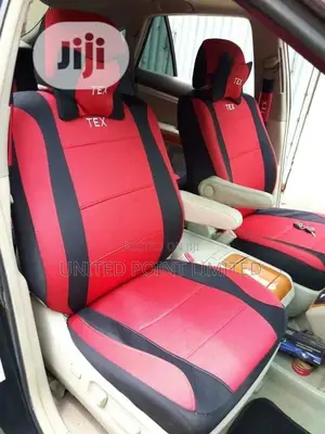 Car Seat Cover Red and Black Master