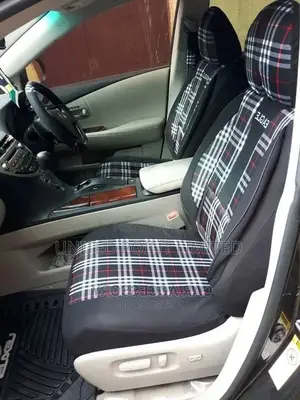 Multi Colour Seat Cover Black