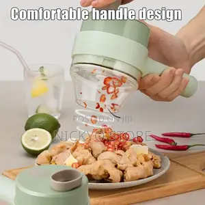 Rechargeable Electric Vegetable Chopper (Usb Food Processor)