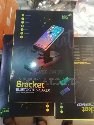 Bracket Phone Holder and Bluetooth Speaker