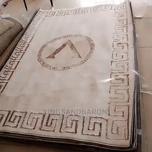 5x7fts Brown Turkey Center Rug