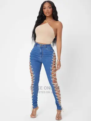 Vvip: Fashionable Jean Trousers