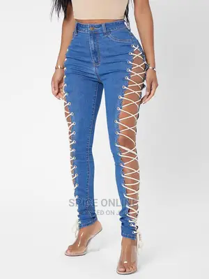 Vvip: Fashionable Jean Trousers