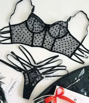 Vvip: Sexy Black Lingerie