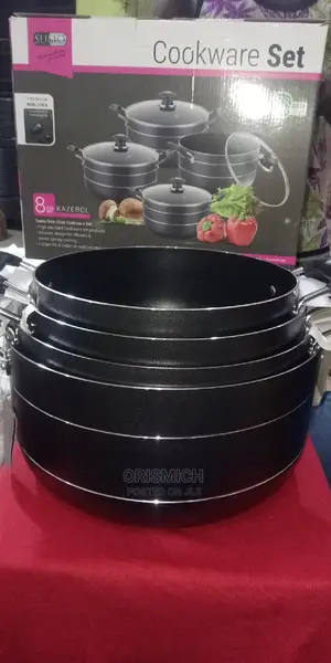 8pcs Non Stick Pot