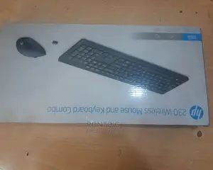 Keyboard With Mouse Wireless Hp 230 Combo