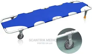 Emergency Foldable Wheel Stretcher