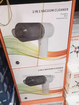 2 in 1 Portable Handheld Rechargeable Vacuum Cleaner