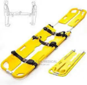 Emergency Scoop Stretcher, Aluminum, Folding