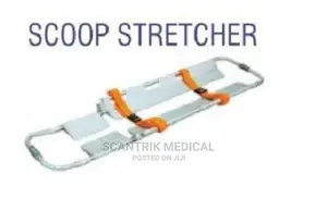 Emergency Medical Plastic Scoop Stretcher
