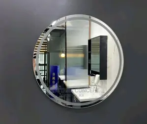 Round Sensor Mirror With Light