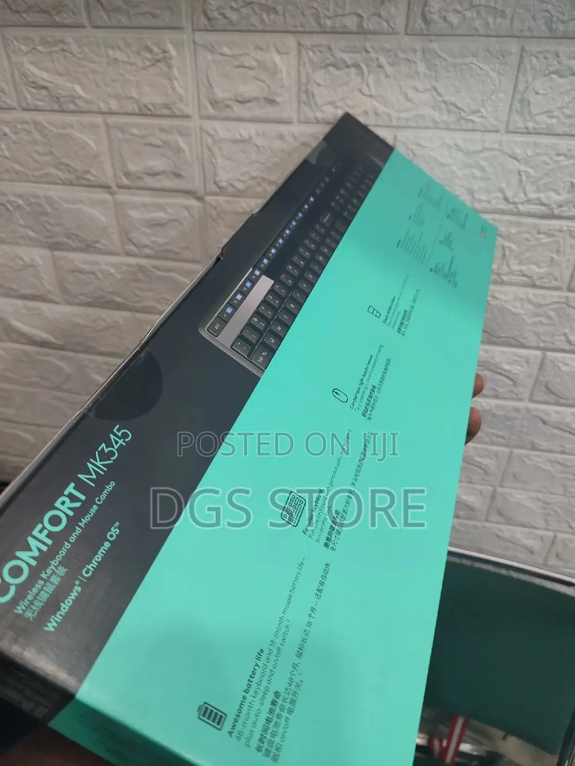 Logitech Comfort Wireless Mk345 Keyboard