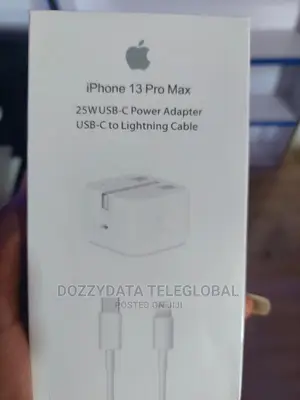 iPhone 13 Pro Max USB-C Power Adapter 2 Lightening Cable-25w