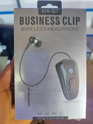 Business Clip Wireless Bluetooth Headphone