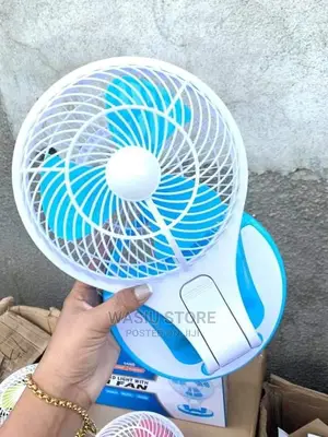 Portable Fan With Led Light