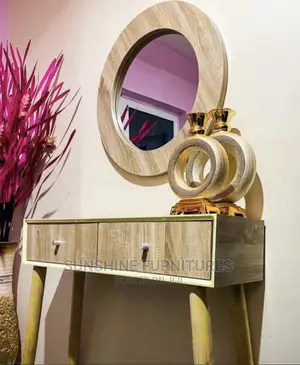 Dressing Table and Mirror