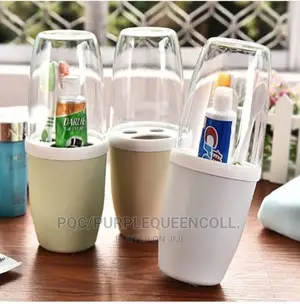 Family Toothbrush and Toothpaste Holder Kit