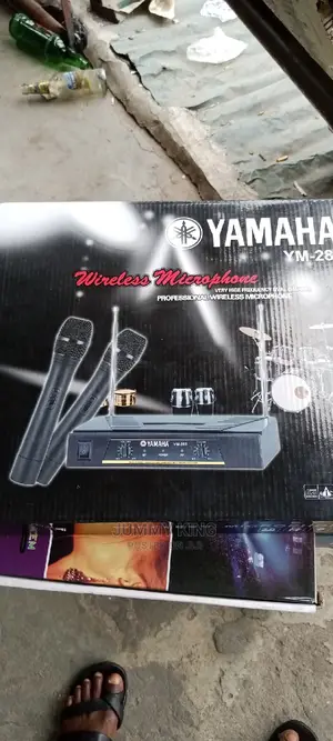 Yamaha YM 288 VHF Dual Wireless Microphone