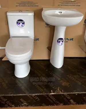 Quality VSTAR Top Flush Ceramic Water Closet.