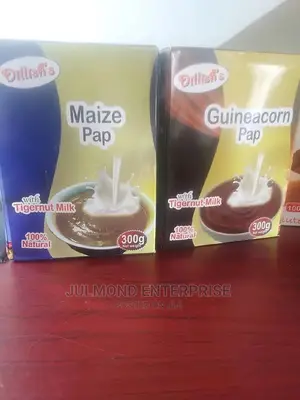 Guinea Corn and Maize Pap With Tigernut Milk