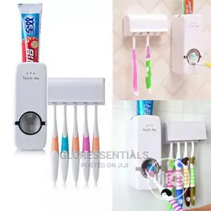 Souvenir Toothpaste Dispenser and Toothbrush Holder