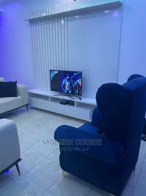 Set of L-Shaped Sofa With One Accent Chair