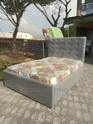 4 and Half by 6 BEDFRAME AND MATTRESS