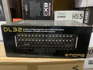 Midas Dl32 32input,16 Output Stagebox, With 32 Mic Preamps