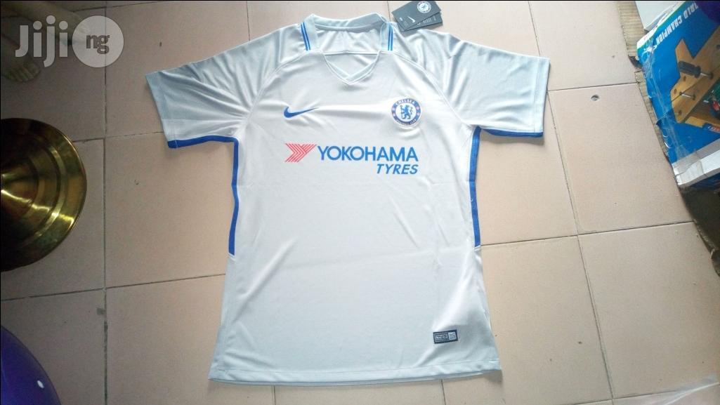 Chelsea White Jersey In Ikeja Clothing Bonnyway Sports Ltd Jiji Ng For Sale In Ikeja Buy Clothing From Bonnyway Sports Ltd On Jiji Ng