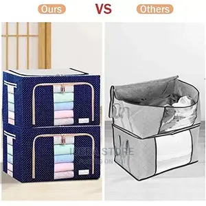 Foldable Laundry Cloth Storage Bag Box