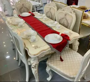 Luxury Royal Dining Table With 6 Chairs.