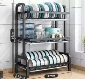 3 Layer Standing Dish Rack