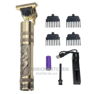 Rechargable Clipper With 4 Positioning Combs