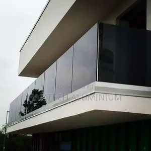 10mm Tinted Tampered Handrail Glass
