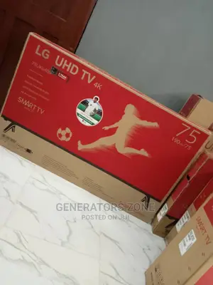 New 75" LG Uhd Smart TV With Netflix Youtube