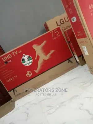 LG 75inches (2 Years Warranty)Smart TV With Netflix