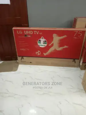 LG 75" New Uhd Smart TV With Netflix