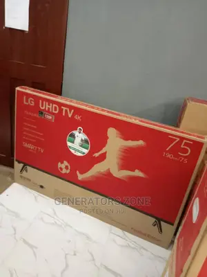 LG Smart TV Uhd/ 75" 2yrs Warranty + Netflix