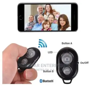 Wireless Bluetooth Phone Camera Shutter Remote Control.