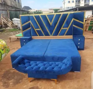6x6 Bed Frame With 2 Sidedrawer for Homes/ Hotels/ Lounges