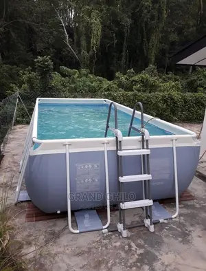 Intex Prism Frame Pool 16ft by 8ft With Filter Ladder