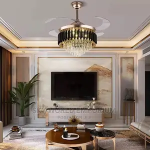 Crystal Fan Chandelier