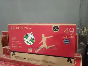 New LG Smart TV Uhd 49" Inches 2 Years Warranty
