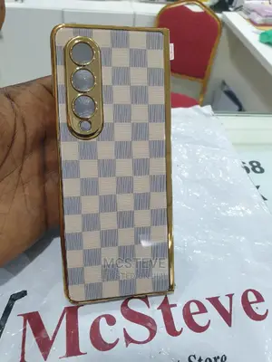 Samsung Galaxy Z Fold 4 Case Cover With Burberry Design