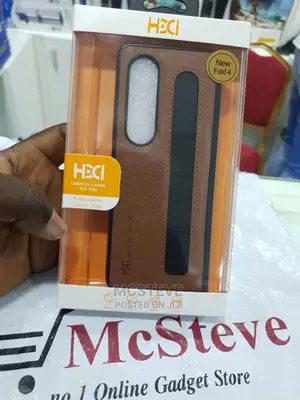 HDD Leather Front Back Cover for Samsung Galaxy Z Fold 4