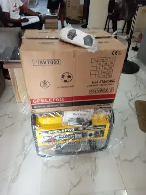 Elepaq Sv7800 4.5kva Manual Start Generator.