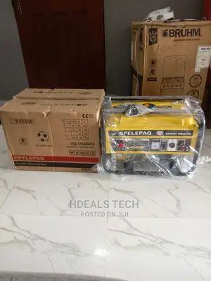 Elepaq Sv7800 4.5kva Manual (Low Noise) Generator.