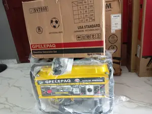 Elepaq Manual Generator Sv7800, 4.5kva Brand New